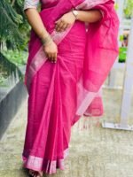 প্রিমিয়াম পিংক শাড়ি গিফট কম্বো - Image 2