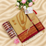 প্রিমিয়াম লামা সিল্ক শাড়ি কম্বো – ২